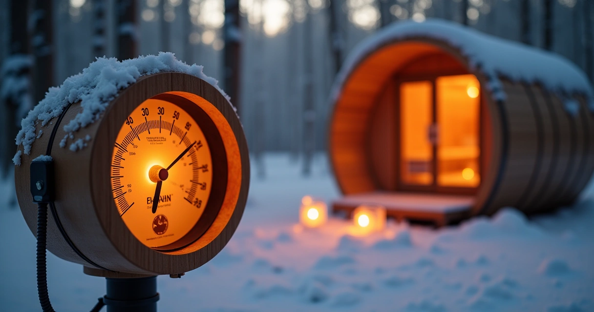 Best sauna thermometers for temperature monitoring in barrel saunas 2026
