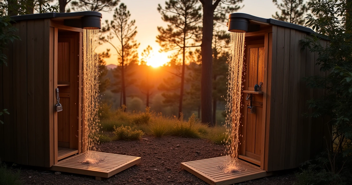 Bucket Sauna Shower Vs Cold Waterfall Sauna