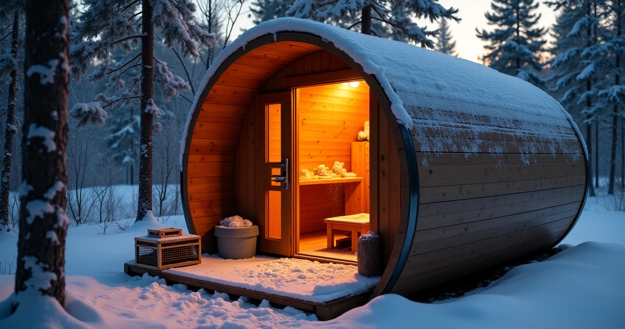 How to winterize your barrel sauna before autumn months in 2026